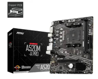 Motherboard MSI A520M-A PRO A520MA PRO A520M A PRO (HDMI , DVI)