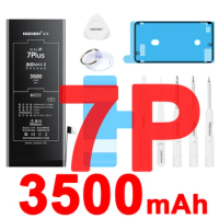 Nohon Battery For iPhone 7 Plus 7Plus 3400-3500mAh Capacity Li-polymer Built-in Bateria +Tools For Apple iPhone7Plus