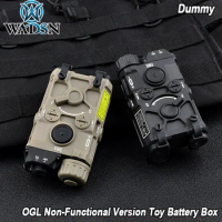 Wadsn OGL Non-Functional Nylon Plastic Battery Box Dummy Toy For Tactical Airsoft 20mm Rail Equipments Weapon Gun Accsesories