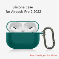 For AirPods Pro 2 Case Silicone Soft airpods 2da generacion Front LED Visible airpod pro 2022 Protector for AirPods Pro 2 Cover