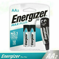 Energizer Max Plus 2pc Baterai AA A2