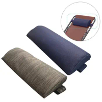 Recliner Headrest Beach Folding Chairs Teslin Pad Pillow Garden Backyard Picnics Sling Lounge Chair Head Cushion Adjustable