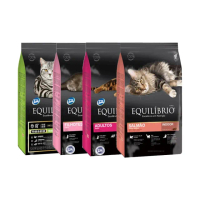 【EQUILIBRIO 尊爵】機能天然糧化毛貓/幼貓/全齡貓/挑嘴貓-6kg(貓飼料/貓糧/貓乾糧)