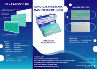 Masker Medis Earloop N3 Surgical Face Mask