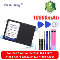 10500mAh Bateria For iPad 5 Air for iPad5 A1474 A1475 A1484 A1476 A1822 A1823 A1893 A1954 Battery in Stock