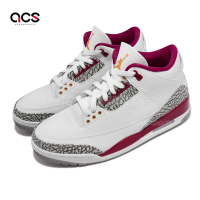 Nike 休閒鞋 Air Jordan 3 Retro 男鞋 白 紅 爆裂紋 喬丹 三代 紅雀 AJ3 CT8532-126