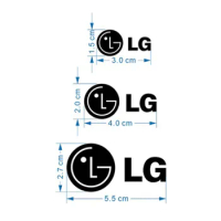LG Metal Sticker Washing Machine Refrigerator Monitor Logo Sticker Mobile Phone Label Sticker Electric Appliance Sticker