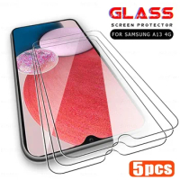 5Pcs Tempered Glass For Samsung M32 M33 M34 M52 M53 M54 5G Screen Protector