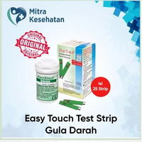 STRIP GULA DARAH EASY TOUCH / easytouch blood glucose / refill gula darah / stik gula darah Easy