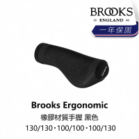 【BROOKS】Ergonomic 橡膠材質手握 黑色(B1BK-27X-BRERGN)