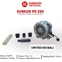 RING BLOWER SUNSUN PG550 PG 550 AERATOR KOLAM - POMPA UDARA SUPPLY UDARA UNTUK KOLAM TAMBAK 550 watt
