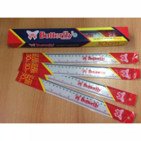 PENGGARIS BUTTERFLY 30CM / PENGGARIS 30CM HARGA SATUAN