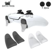 Data Frog Extended Triggers Button For PS5 L2/R2 Trigger Extender D-pad Key Cap For Playstation 5 Gamepad Accessories