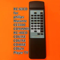 Replaced Remote Control Controller RC-63CD for philips Marantz CC3300 CD94MKII RC-48CD CD63SE CD67SE CD48SE CD624 Player TV