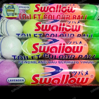 Swallow Kamper Toilet Isi 5 Bola Jumbo / Pewangi Toilet Colour Ball