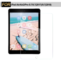 Xmart for iPad Air Air2 Pro 9.7 9.7(2017)強化指紋玻璃保護貼