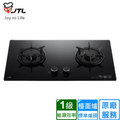 喜特麗 JT-GC277AS 晶焱玻璃檯面爐 730x425mm 雙口瓦斯爐 台灣製 家用