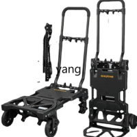 CX Household Platform Trolley Truck Trolley Foldable Outdoor Trailer for Moving Site