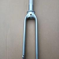 20 inch bike fork 451 folding bicycle fork aluminum alloy front fork C brake 74mm 28.6mm head tube hard fork