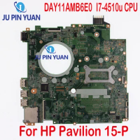 For HP Pavilion 15-P Laptop Motherboard With I7-4510u CPU 795901-501 795901-001 DAY11AMB6E0 100% Tested Fast Ship