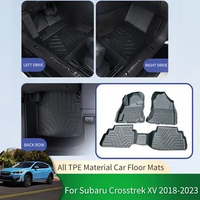for Subaru Crosstrek XV GT 2018~2023 2022 TPE Car Waterproof Non-slip Floor Mats Full Surround Protective Liner Foot Pad Carpets
