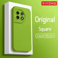 For One Plus ACE2 Case YIYONG Original Liquid Silicone Soft Cover For OnePlus ACE 2 OnePlusACE OnePlusACE2 Pro 5G Phone Cases