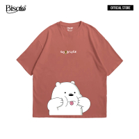 BSL20 Bisalo T-shirt Kaos Distro Cowok Dan Wanita SNOW BEAR 2 combed soft Distro Baju Oblong Kaos Wa