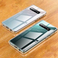 Ultra Thin Slim Clear Soft TPU Case For Samsung S10 S10E S20 S20 + Note20 Ultra A21S A51 A71 A41 A20E A01 A12 A52 A72 5G Cover