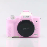 Pink Color Camera Bag Silicone Protection Case for Canon EOS M50 M50 Mark II Protection Accessories Durable