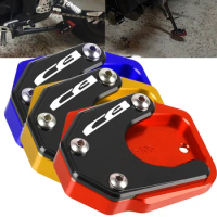 For Honda CB500X CB500F CB150R CB300F CB400 CB600F CB900F HORNET CB300F Kickstand Foot Side Stand Extension Pad Support Plate