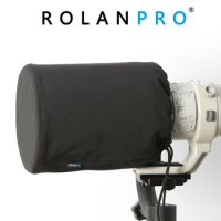 ROLANPRO Lens Cap with Hard Top Case and Drawstring Plug-in for Canon Sony Nikon Sigma 800mm 600mm 500mm 400mm 300mm 200mm Lens