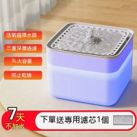 貓咪飲水機 寵物飲水機 過濾水質 自動循環 大容量飲水機 3L大容量 寵物自動飲水機 貓咪自動飲水機 寵物活水機