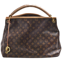 LV M44869經典Artsy MM Monogram印花帆布手提/肩背包