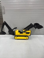 Tonka T-6 Tractor: Front End Loader/Backhoe Bulldozer #810659 - Vintage Metal