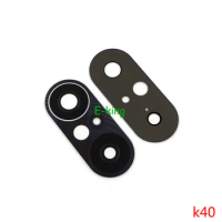 10PCS For Xiaomi Redmi K40 K40S Pro Rear Back Camera Glass Lens Cover With Ahesive Sticker
