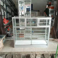 etalase beras/etalase warung/etalase jualan/etalase sembako/etalase alumunium/pengiriman only jabode
