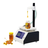 Automatic CNC Weighing Quantitative Honey Filling Machine Tahini Sauce Viscous Fluid Filling 100g-5000g Honey Bottle Filler