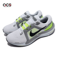 Nike 慢跑鞋 Air Zoom Vomero 16 男鞋 白灰 螢光綠 路跑 運動鞋 DR9878-100