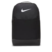 NIKE Men Training Brasilia Backpack 24L Tas Olahraga [DH7709-010] MISC Black/Black/White