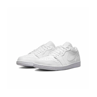 Nike Air Jordan 1 Low Triple White 全白 休閒鞋 男鞋 一代 553558-136