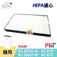 LFH HEPA清淨機濾網 適用：SHARP夏普 KC-JD70T/JD60T、FZ-D60DFE/D60HFE