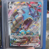 kartu pokemon bundling gyarados v sr, v rr, vmax rrr