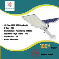 LAMPU JALAN SOLAR PANEL / LAMPU OUTDOOR / LAMPU JALAN TENAGA SURYA