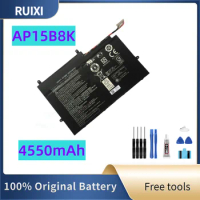 100% RUIXI Original Battery AP15B8K Battery For Switch 12 S SW7-272 11 V SW5-173 SW5-173P SW7-272P Batteries +Free Tools