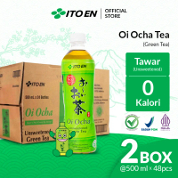 2 Box ITO EN Oi Ocha 500ml No Sugar isi 48 pcs
