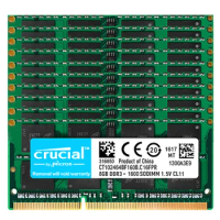 10 pieces DDR3 8GB 4GB 16GB laptop Ram PC3 8500 10600 12800 1066 1333 1600 MHZ 204pin 1.5v Sodimm Memoria Ddr3 Notebook