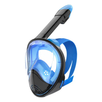 Diving Mask 180 Degree Full Face Anti Fog Snorkel Mask With Camera Mount