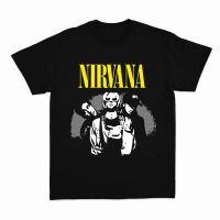 tshirt nirvana kaos nirvana art.vol2 kaos pria hitam bahan tebal