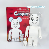 TheOneShop BE@RBRICK Casper the Friendly Ghost 鬼馬小精靈 庫柏力克熊 400% 100%