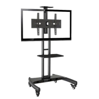 AVA1500-60-1P Mobile TV Stand TV Push 32-65-Inch TV Support Cart